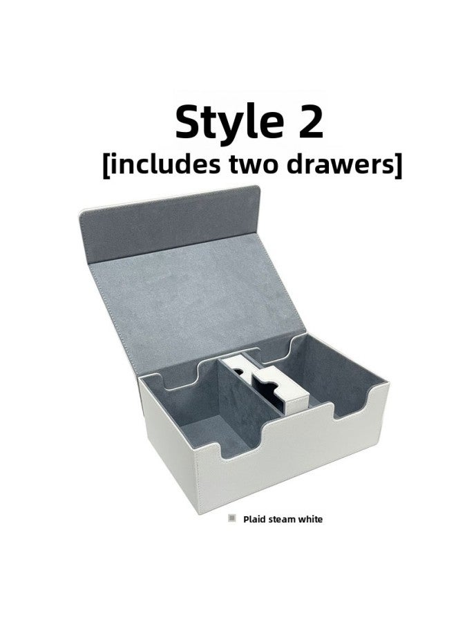 PU card box storage box large capacity multi-functional combination separate 400 + Magic card box manufacturers spot wholesale